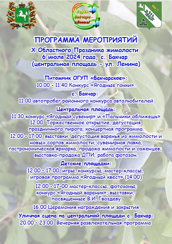 Праздник жимолости!.